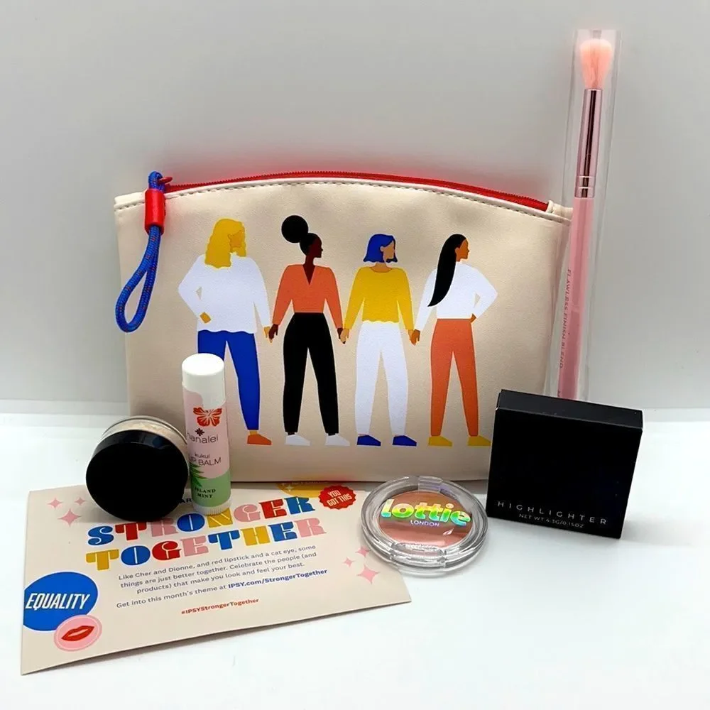 NWT IPSY March 2021 Stronger Together Kit